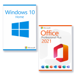 Microsoft Windows 10 Home + Office 2021 Professional Plus