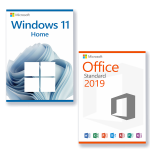 Microsoft Windows 11 Pro + Office 2019 Standard License for 3 devices